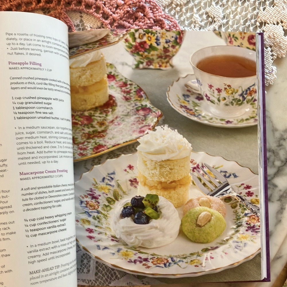 NWOT Gorgeous “Come for Tea” 🫖 Recipe Book - Picture 7 of 12